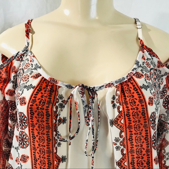 Blue Pepper Orange BLiss Blouse - Picture 5 of 7